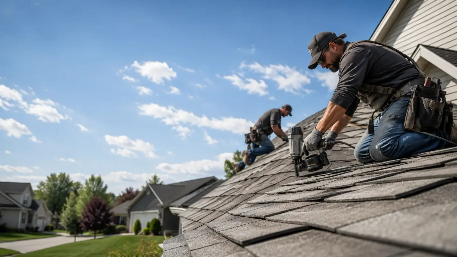 Storm Damage Roof Repair in Clarington, PA near me